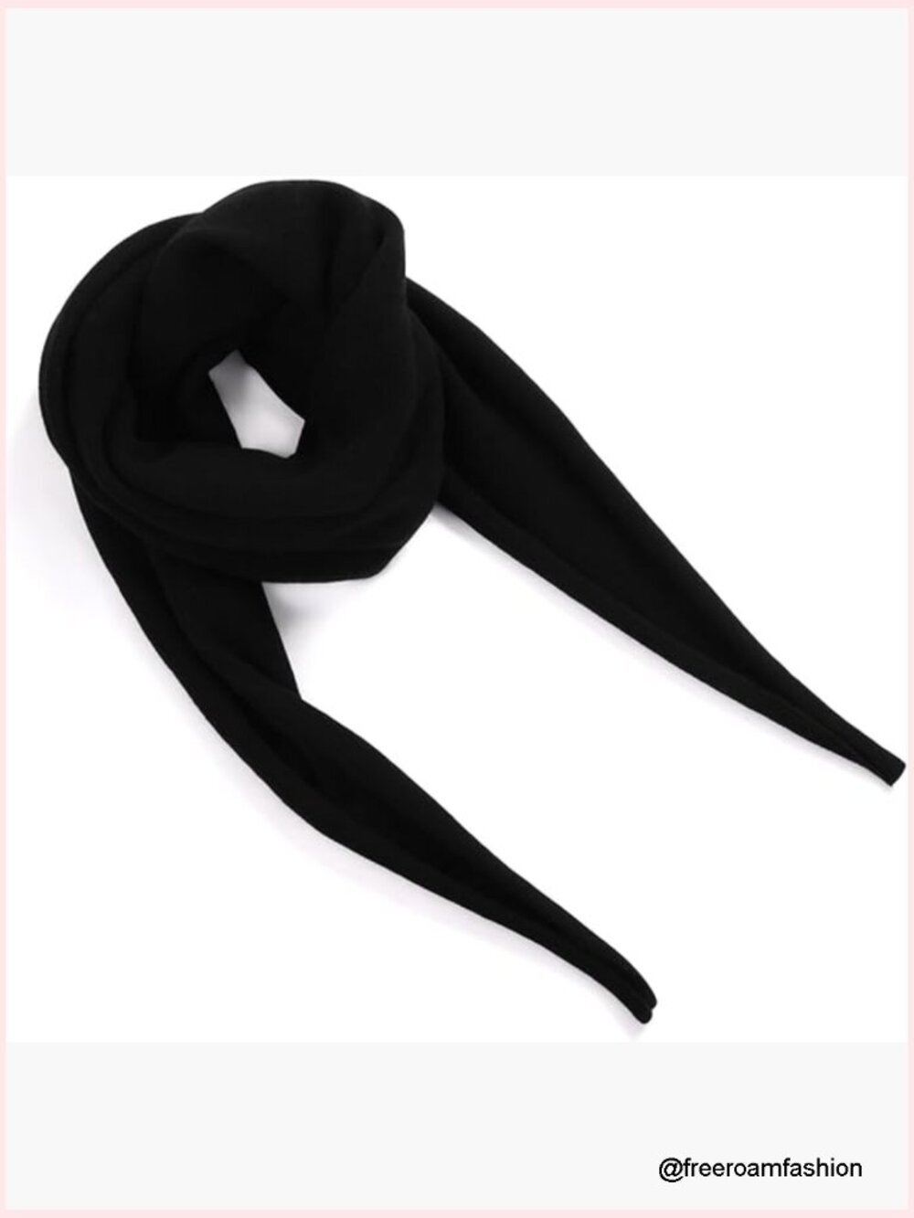 Luxurious Cashmere Wrap Scarf, Soft & Lightweight, 15x47 in